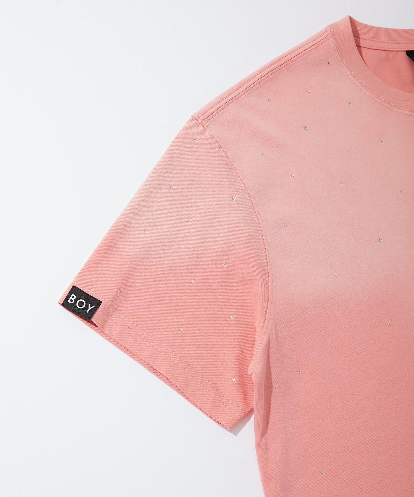 LINESTONE TEE PINK【B251N0116714】