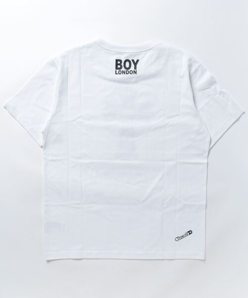 CROSS LOGO TEE WHITE×BLACK【AFJ-HRT00301】