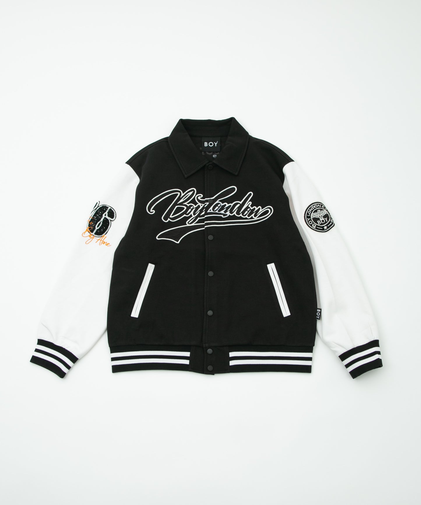 JERSEY STADIUM JACKET BLACK【B231N1270402】