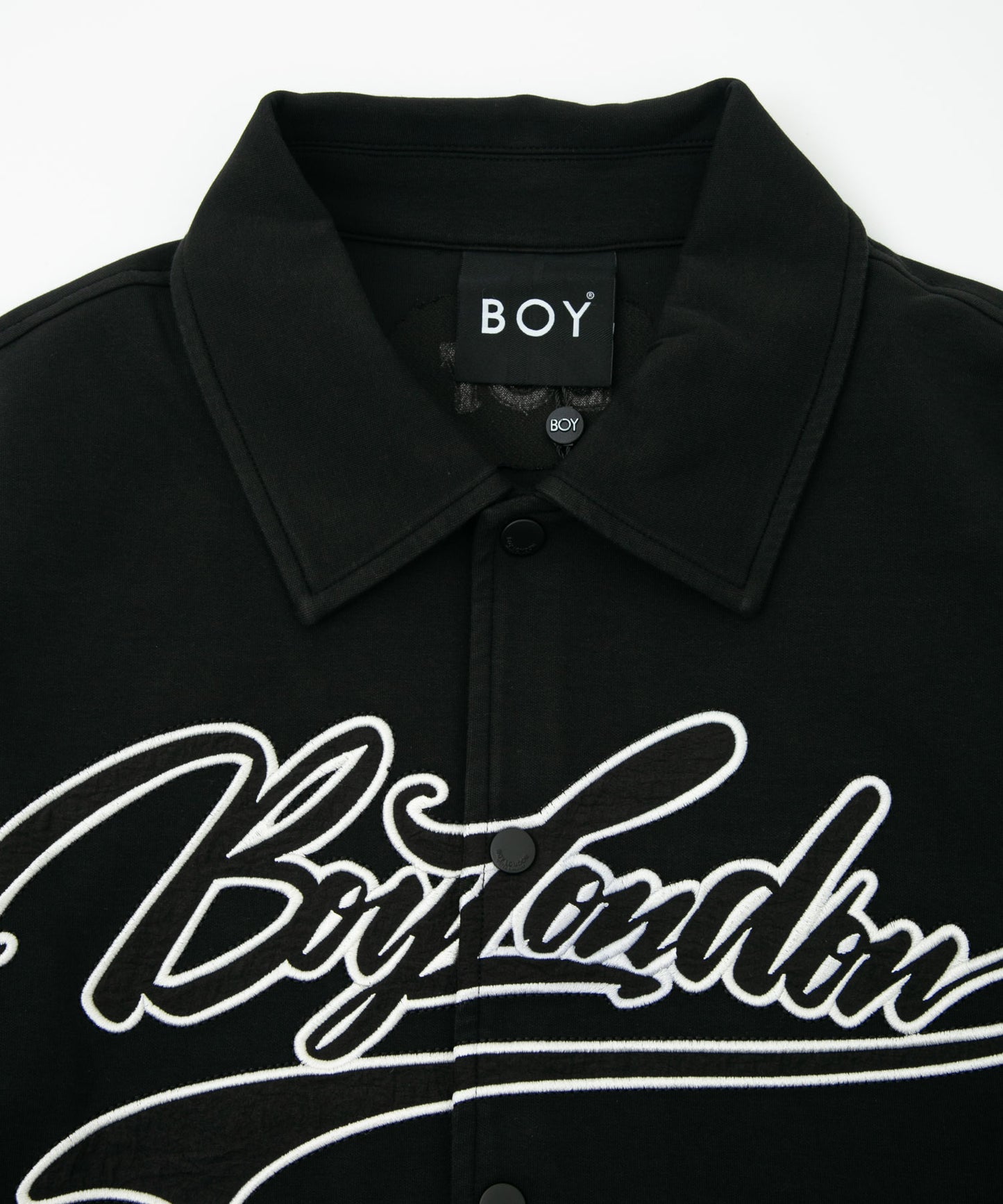 JERSEY STADIUM JACKET BLACK【B231N1270402】