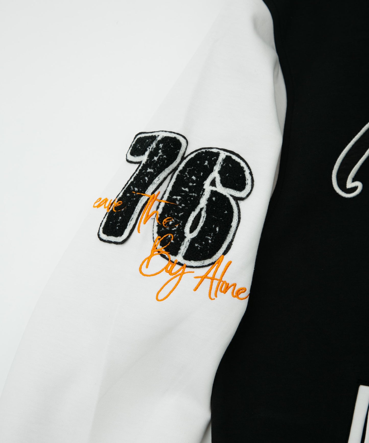JERSEY STADIUM JACKET BLACK【B231N1270402】