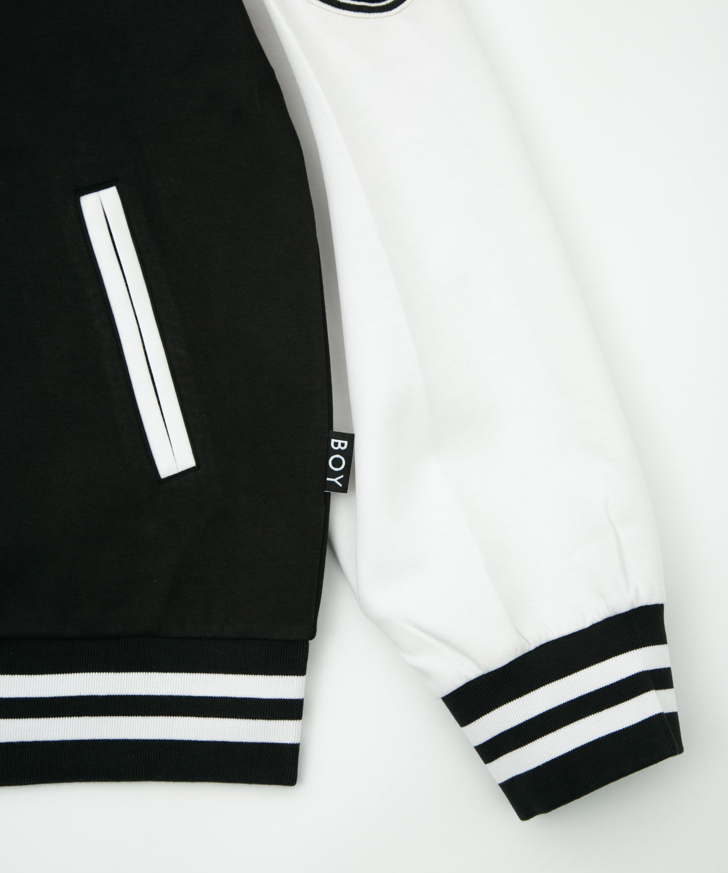 JERSEY STADIUM JACKET BLACK【B231N1270402】