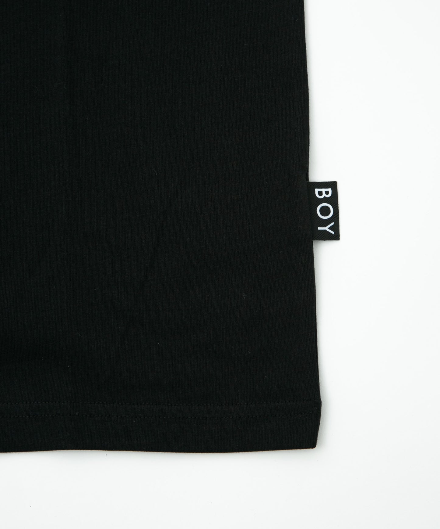 BOY CROSS MOTIF TEE BLACK【B232N0170502】