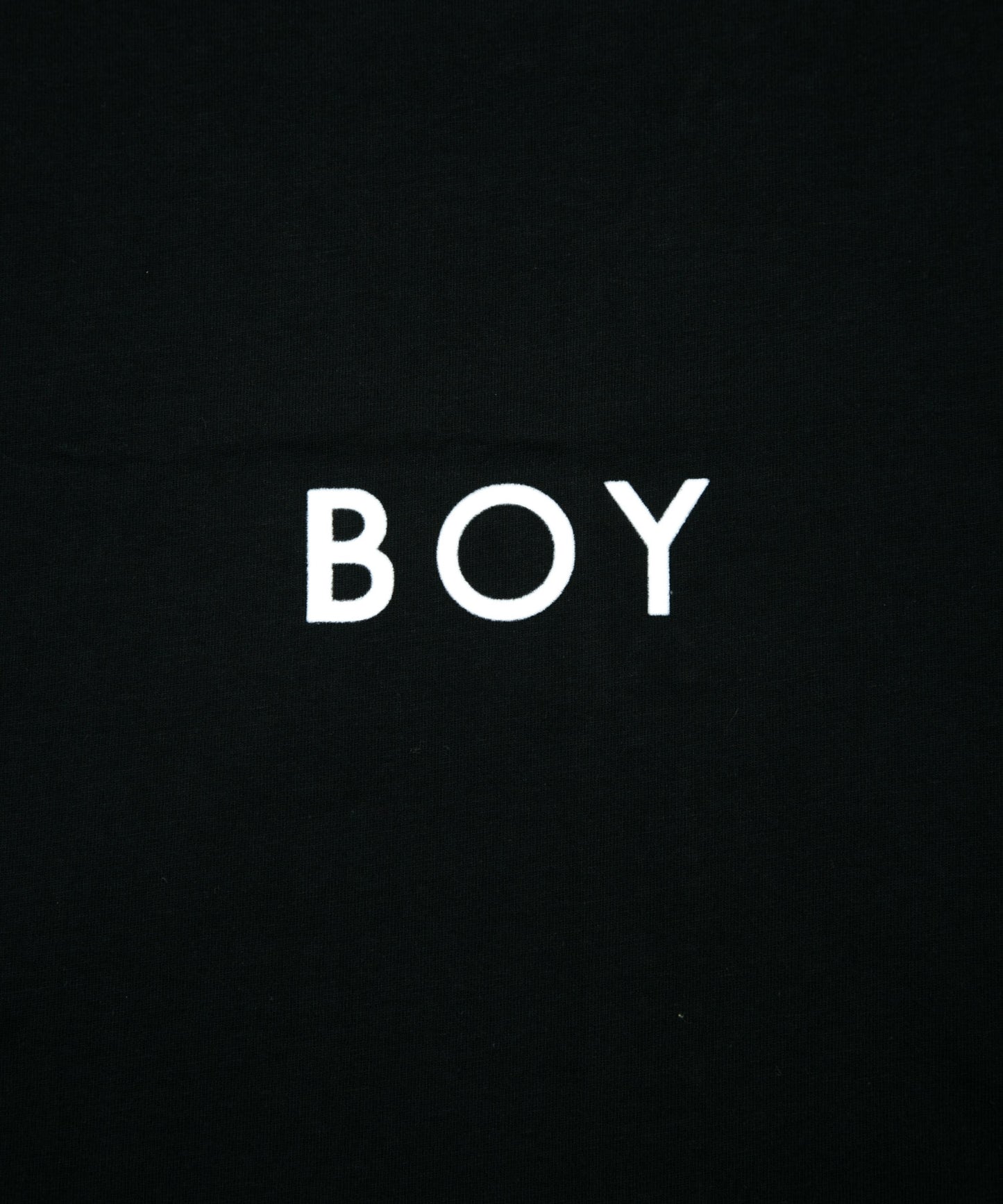 BOY CROSS MOTIF TEE BLACK【B232N0170502】