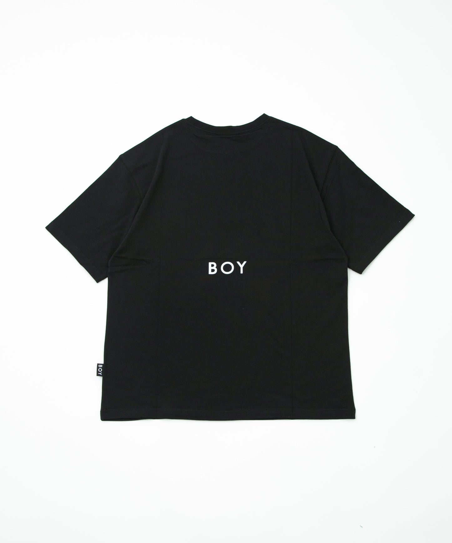 BOY CROSS MOTIF TEE BLACK【B232N0170502】