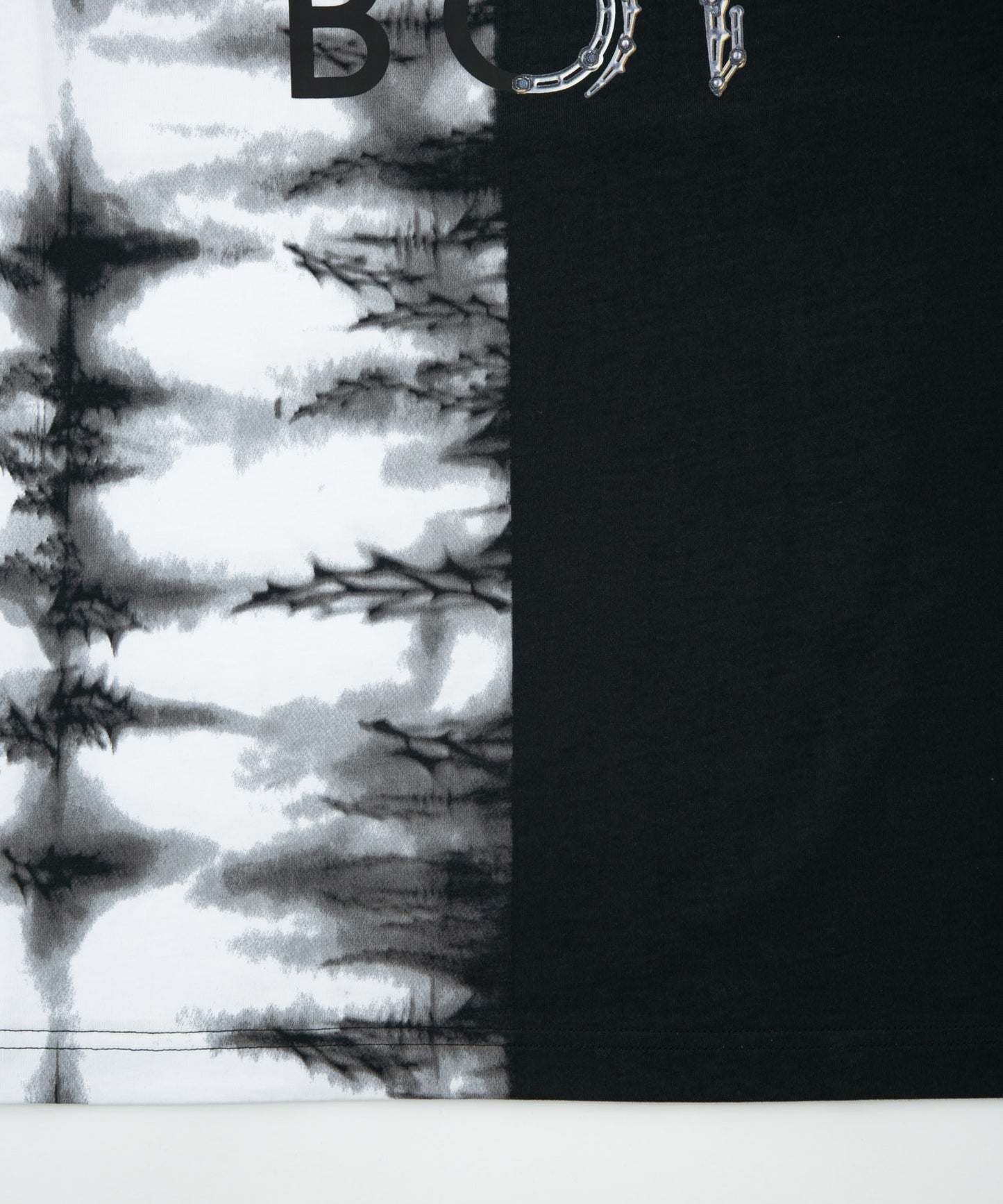 BICOLOR EAGLE TEE BLACK【B231N0103902】