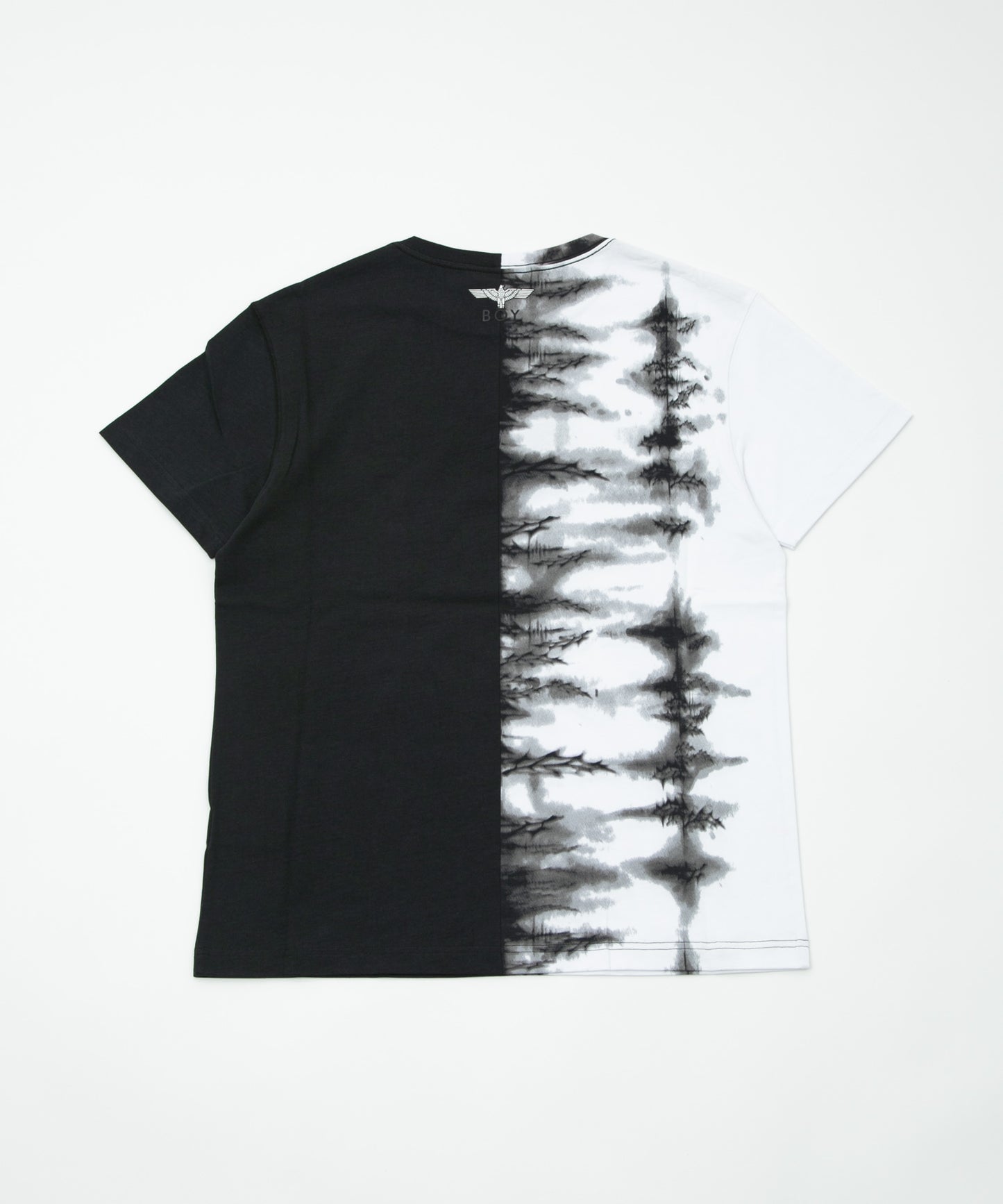 BICOLOR EAGLE TEE BLACK【B231N0103902】