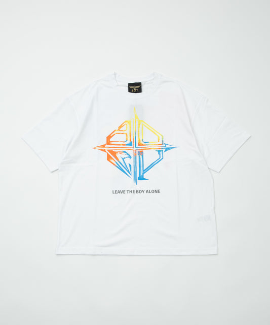 GRADATION BOY TEE WHITE【B231N0104601】