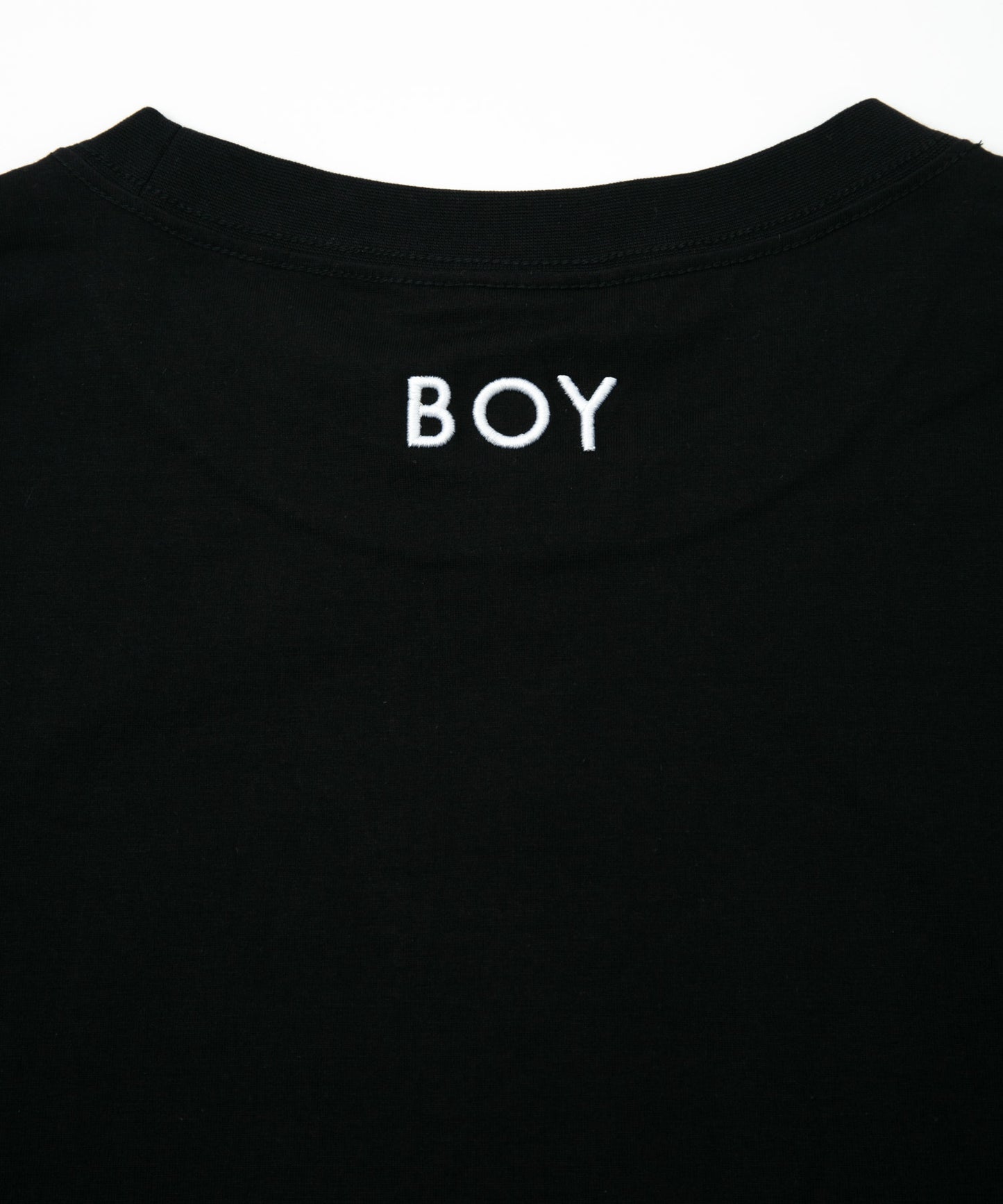 BOY RHINESTONE TEE BLACK【B232N0170602】