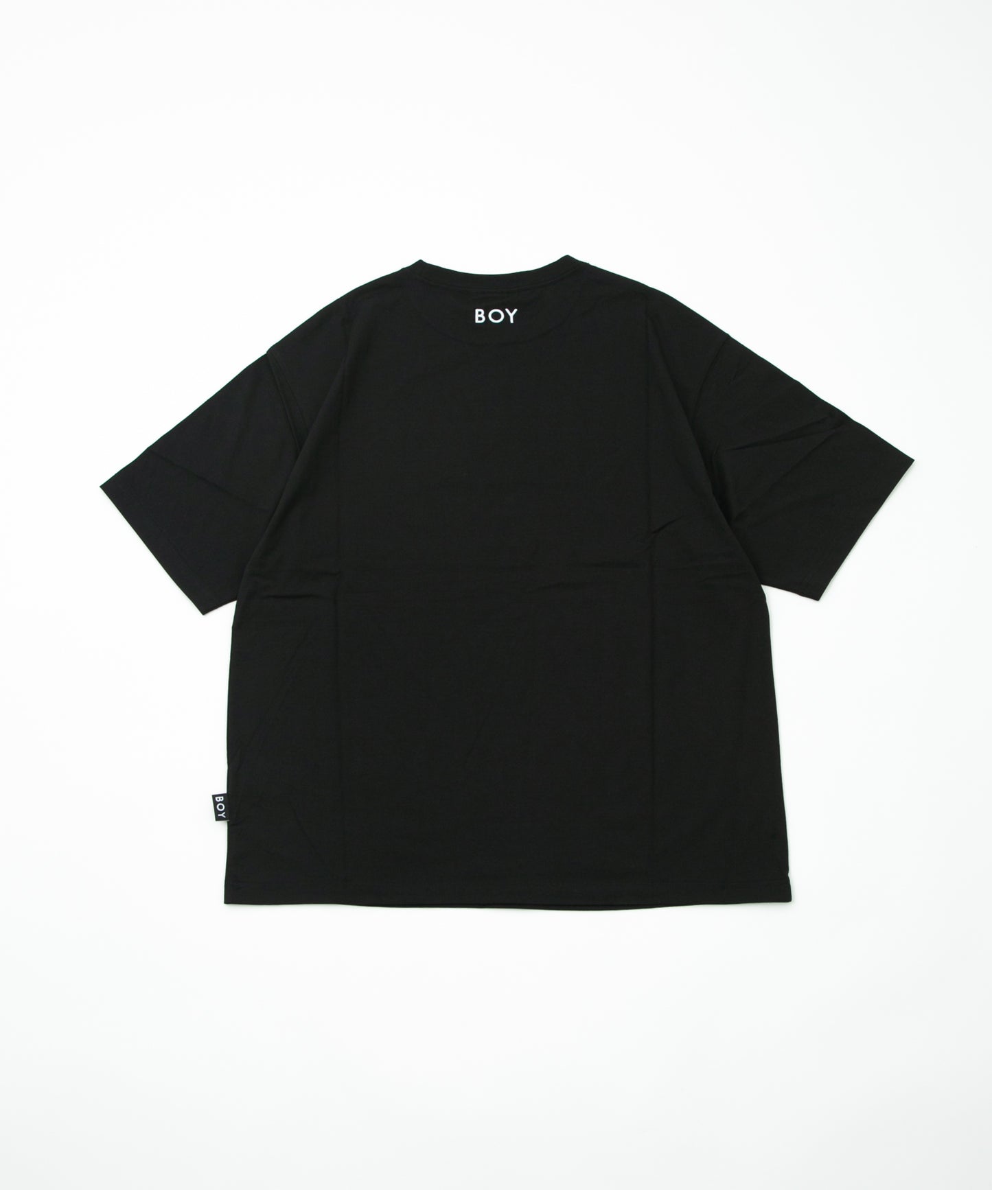 BOY RHINESTONE TEE BLACK【B232N0170602】