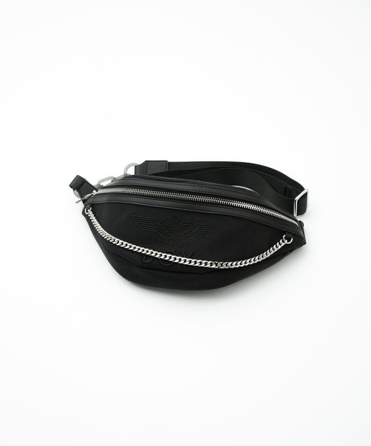 BOY CHAIN WAIST BAG BLACK【B231N8500802】