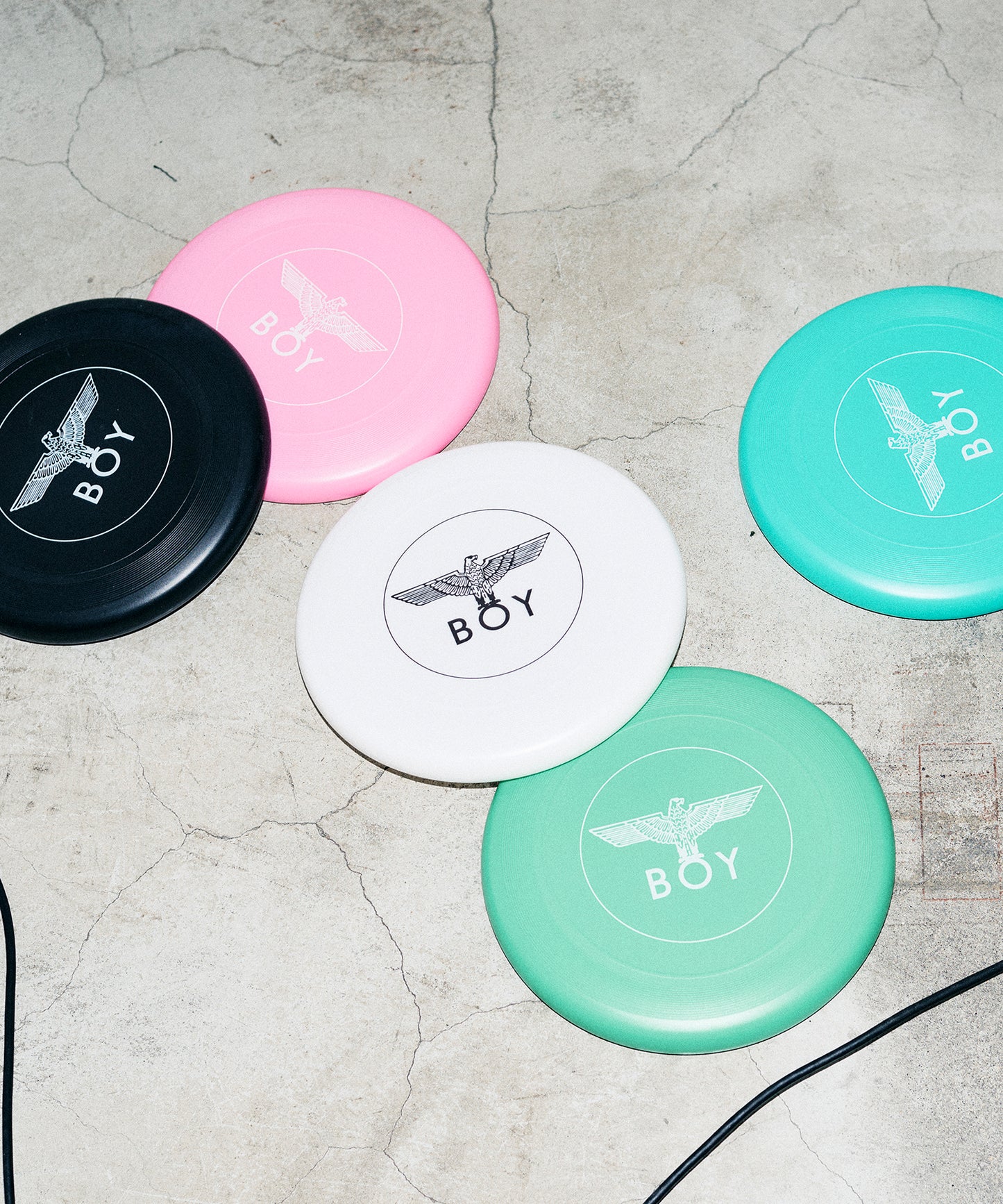 BOY EAGLE FRISBEE BLUE【B23CFP00106】