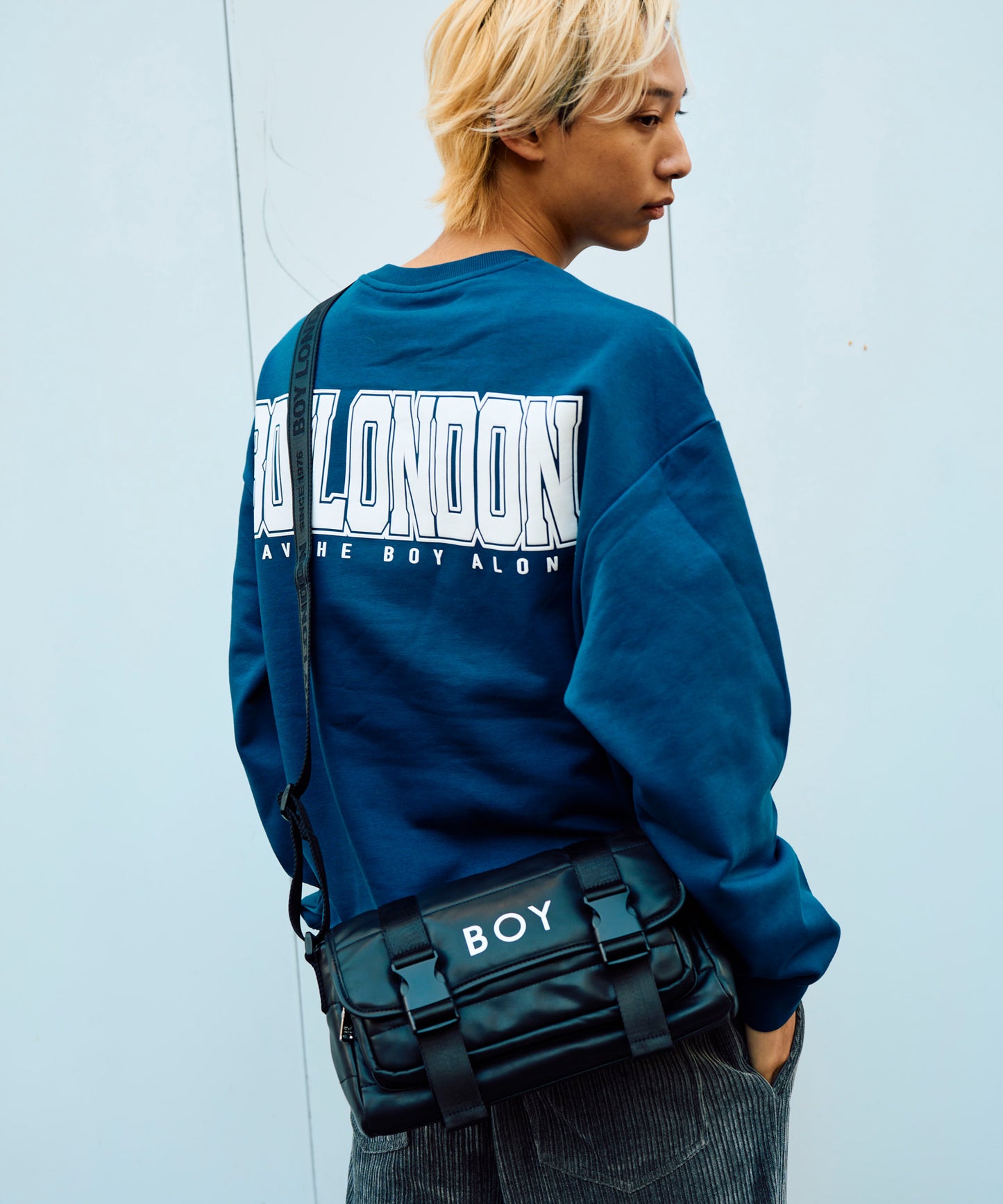 BOY LOGO SHOULDER BAG【B234N8500202】