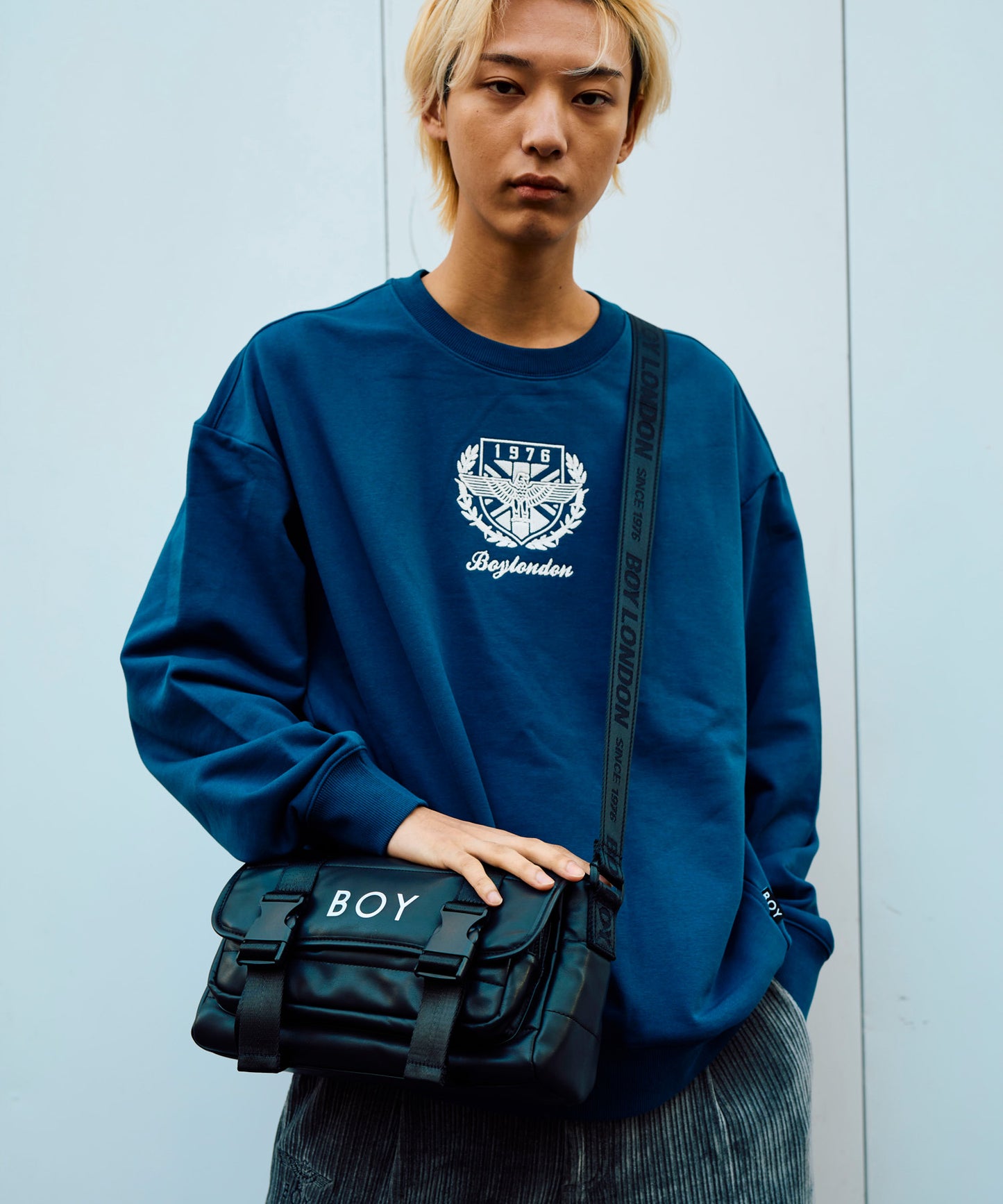 BOY LOGO SHOULDER BAG【B234N8500202】