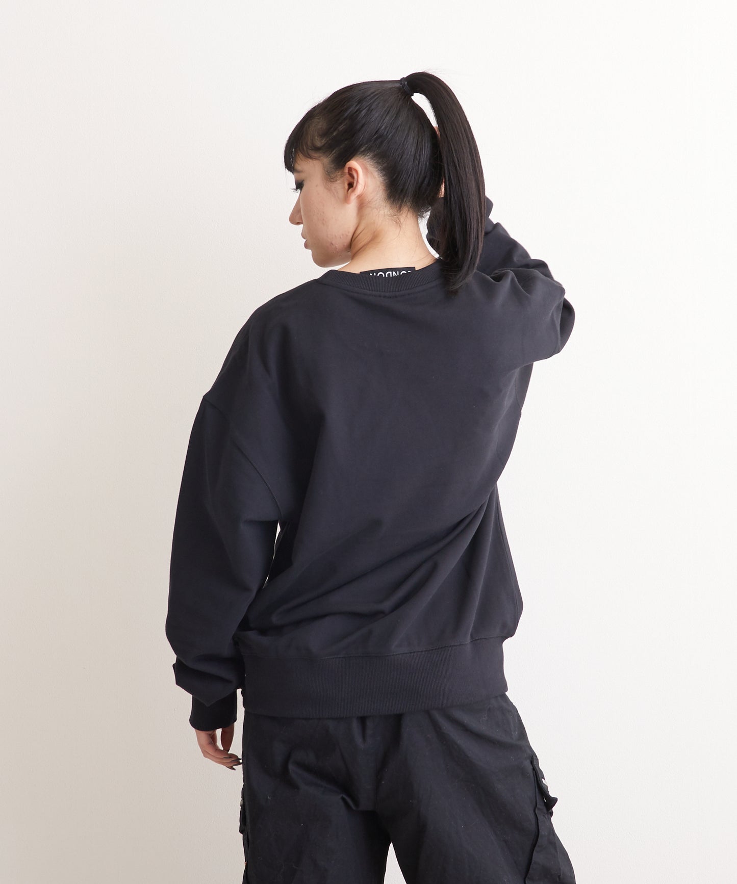 CLASSIC EAGLE BOY CREWNECK SWEAT BLACK/GOLD【AFJ-2000-SWB02】