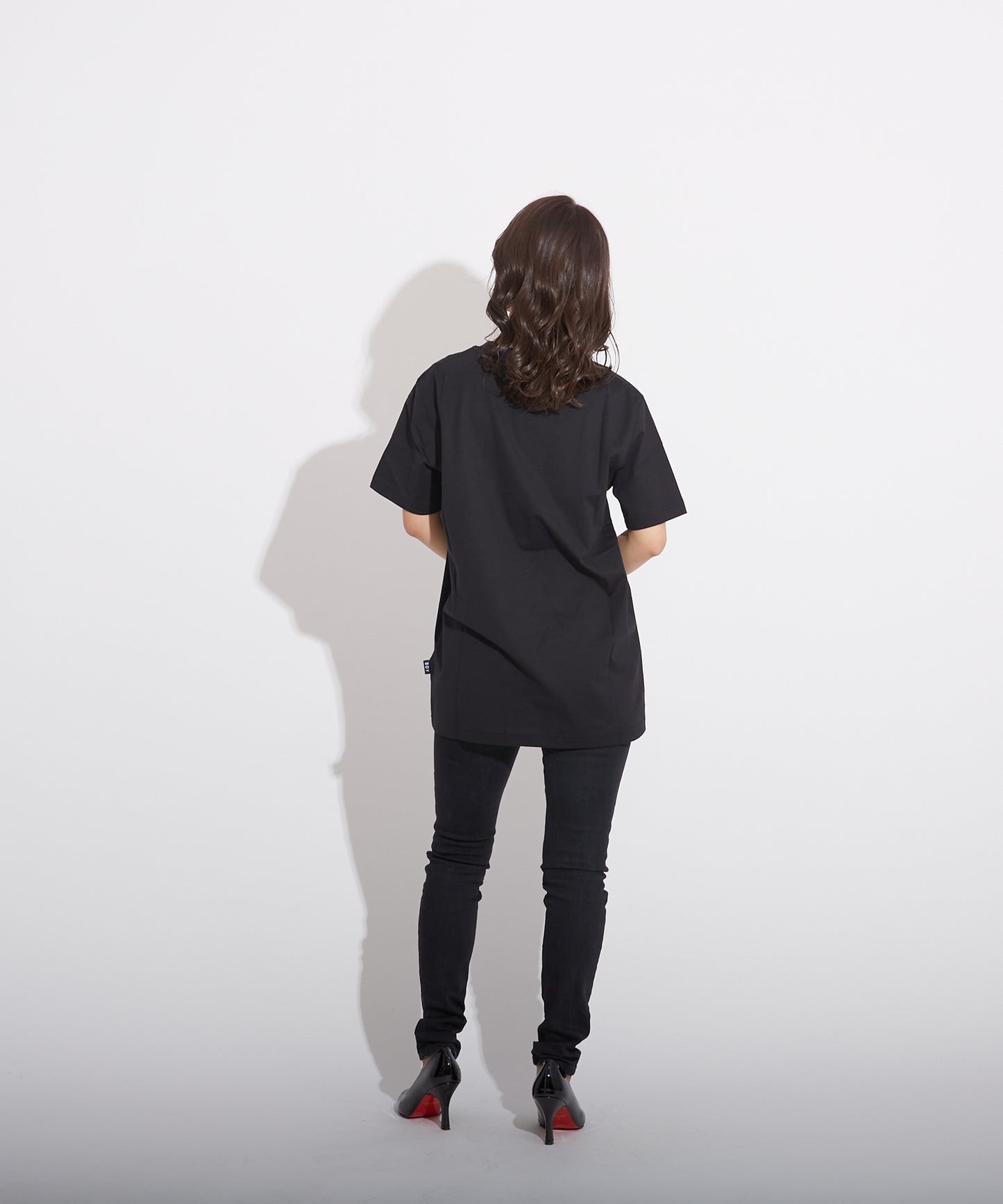 BOY SAFETY PIN TEE BLACK【B223M0170502】