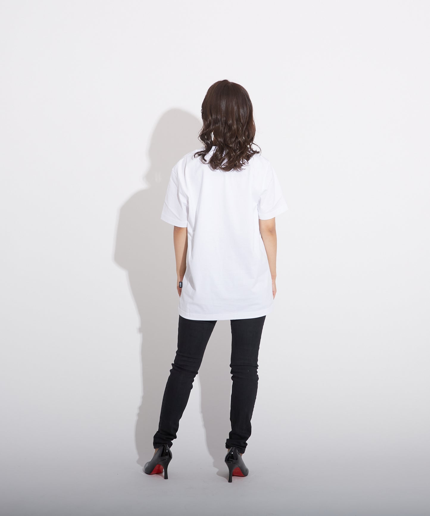 BOY SAFETY PIN TEE WHITE【B223M0170501】
