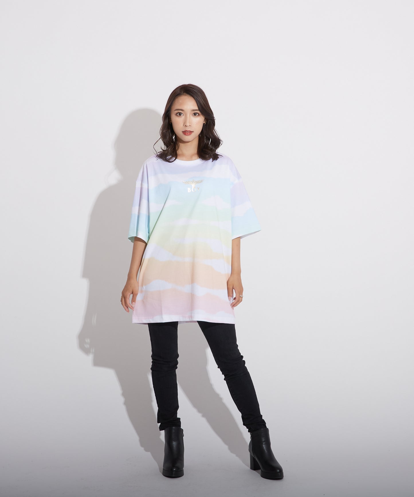 RAINBOW EAGLE TEE MULTI【B223N0102210】