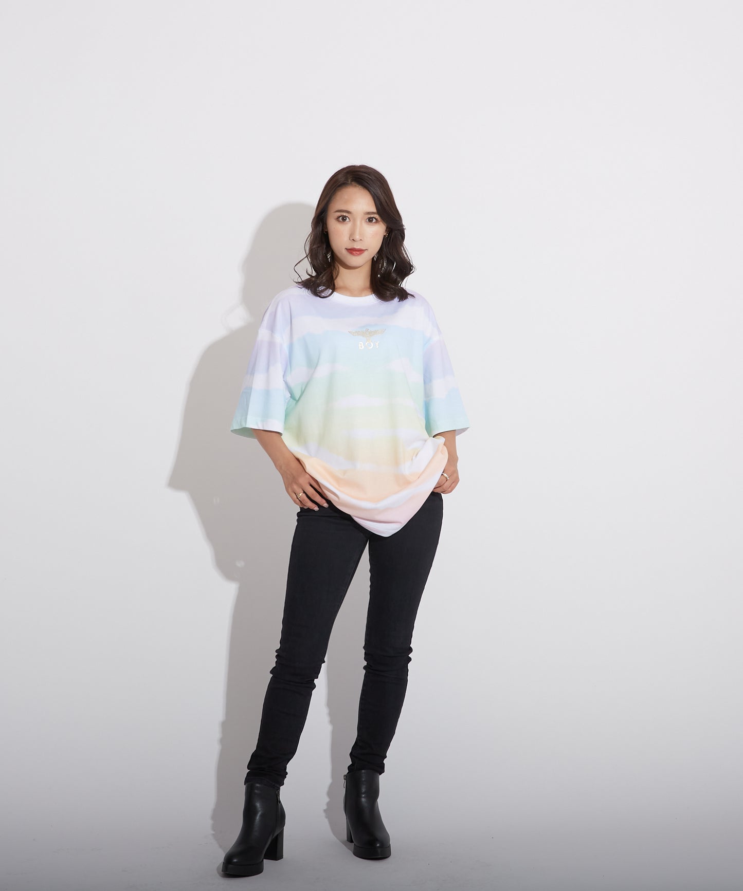 RAINBOW EAGLE TEE MULTI【B223N0102210】