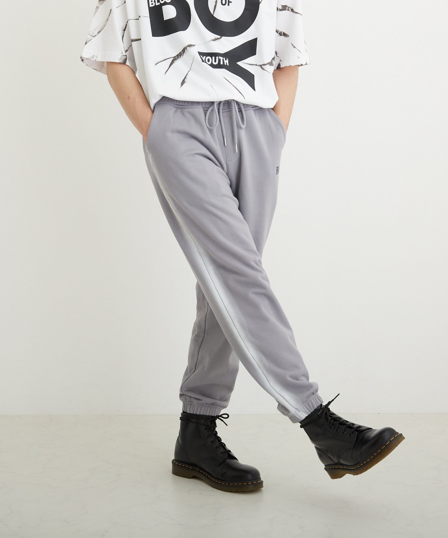 SPREY LINE JOGGERS GREY【B224M1570003】