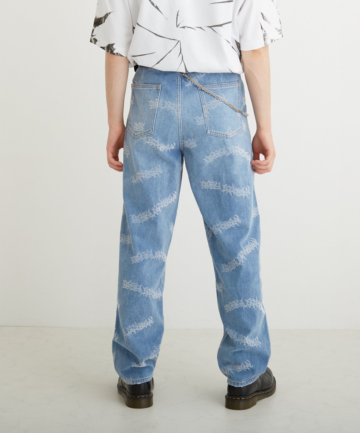 VINTAGE BOY DENIM PANTS BLUE【B224M5500206】