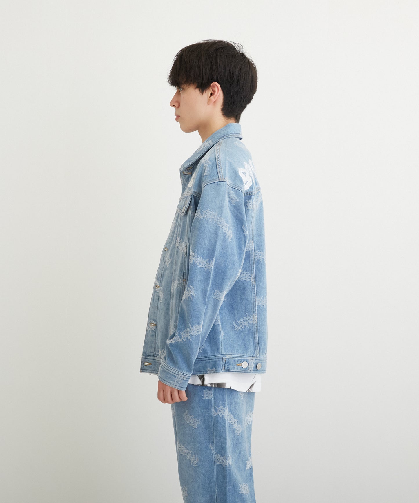 VINTAGE BOY DENIM JACKET BLUE【B224N5000106】