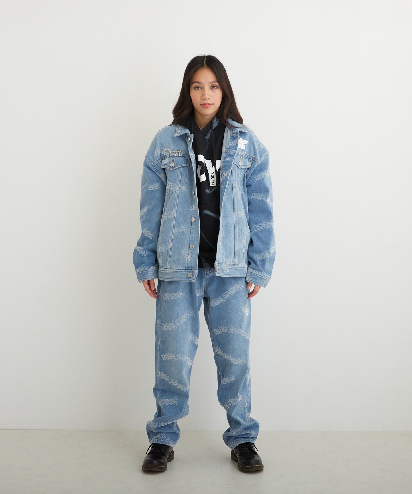 VINTAGE BOY DENIM JACKET BLUE【B224N5000106】