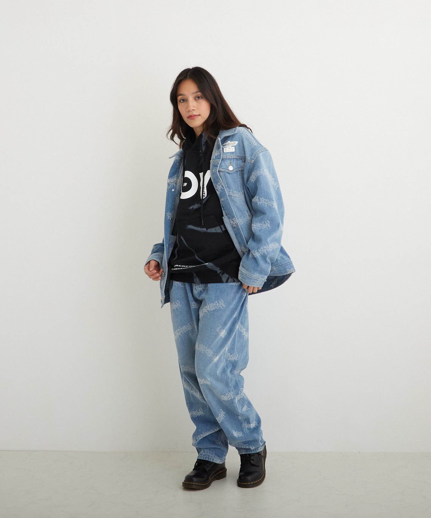 VINTAGE BOY DENIM JACKET BLUE【B224N5000106】