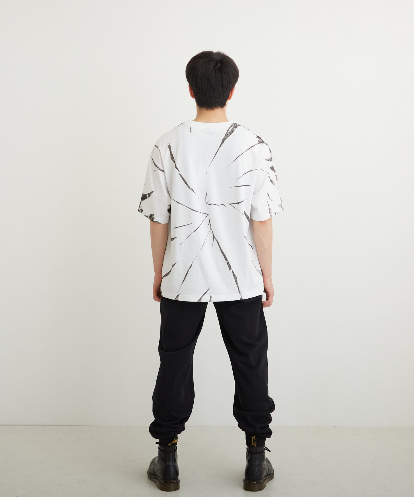 TIE-DYE BOY TEE WHITE【B223M0170101】
