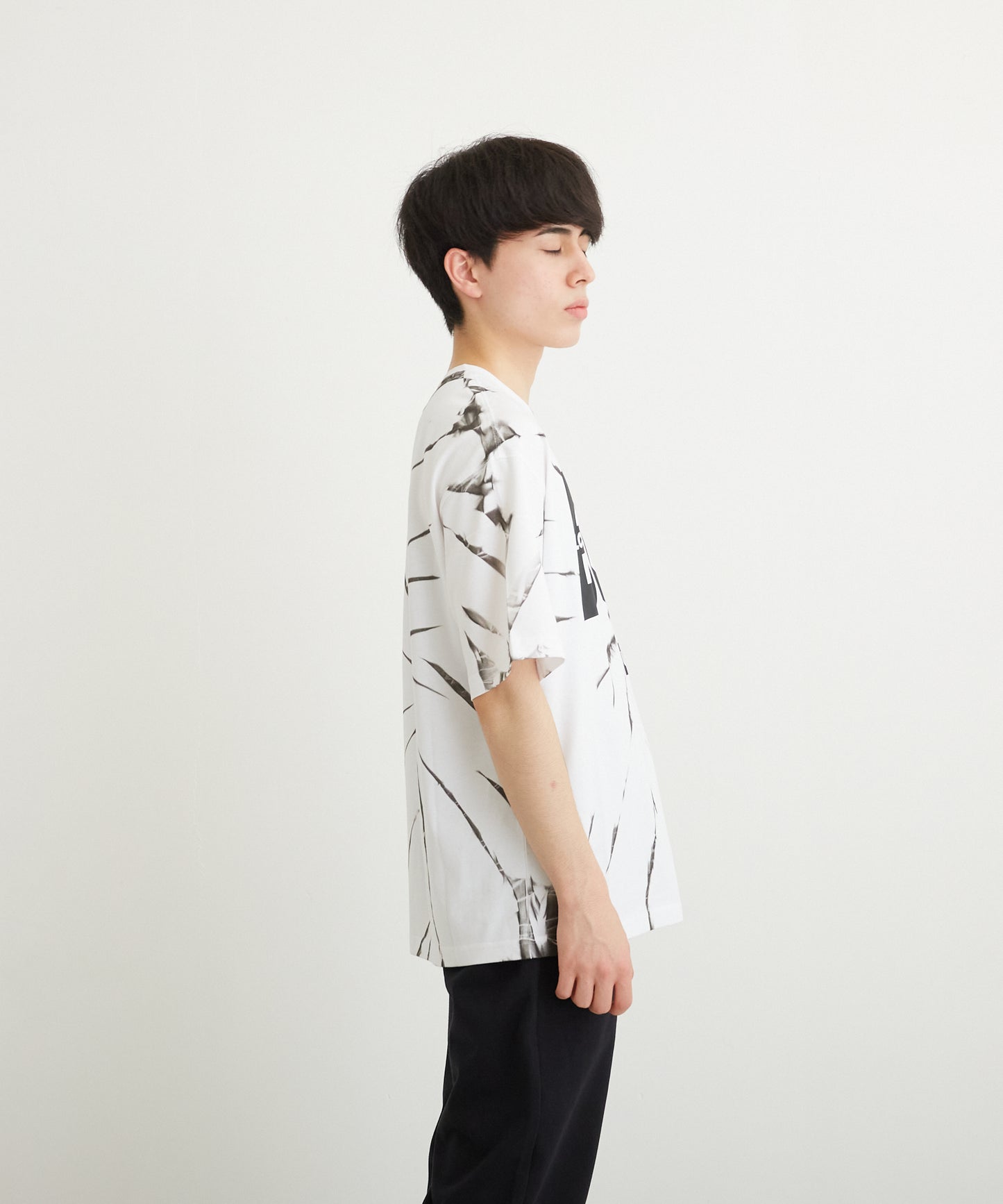 TIE-DYE BOY TEE WHITE【B223M0170101】
