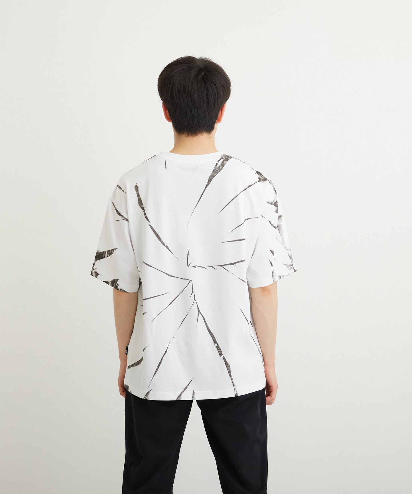 TIE-DYE BOY TEE WHITE【B223M0170101】