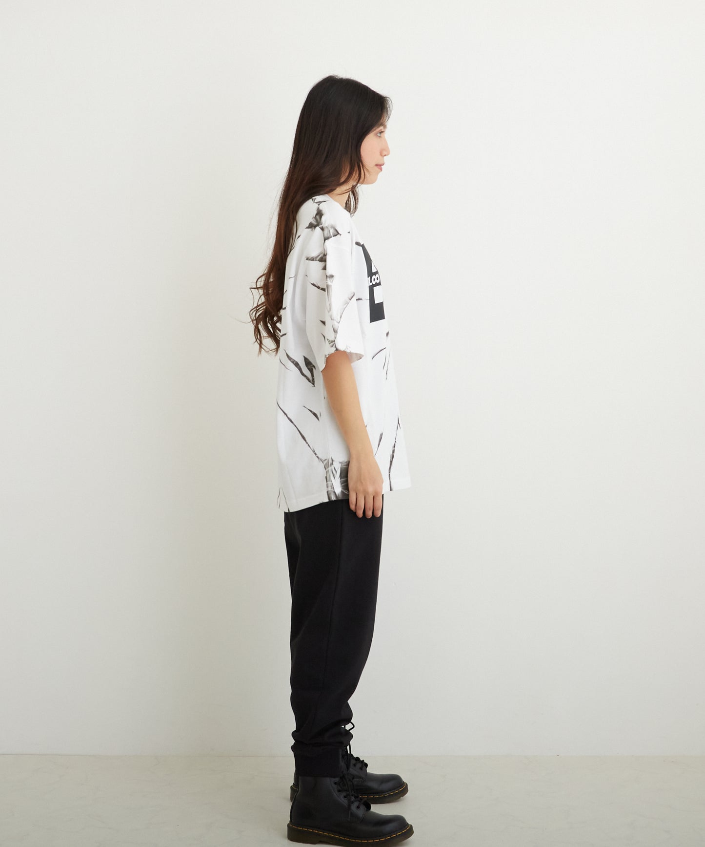 TIE-DYE BOY TEE WHITE【B223M0170101】