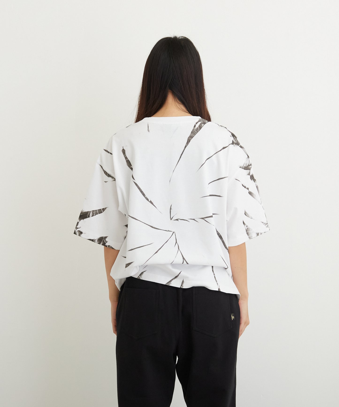 TIE-DYE BOY TEE WHITE【B223M0170101】