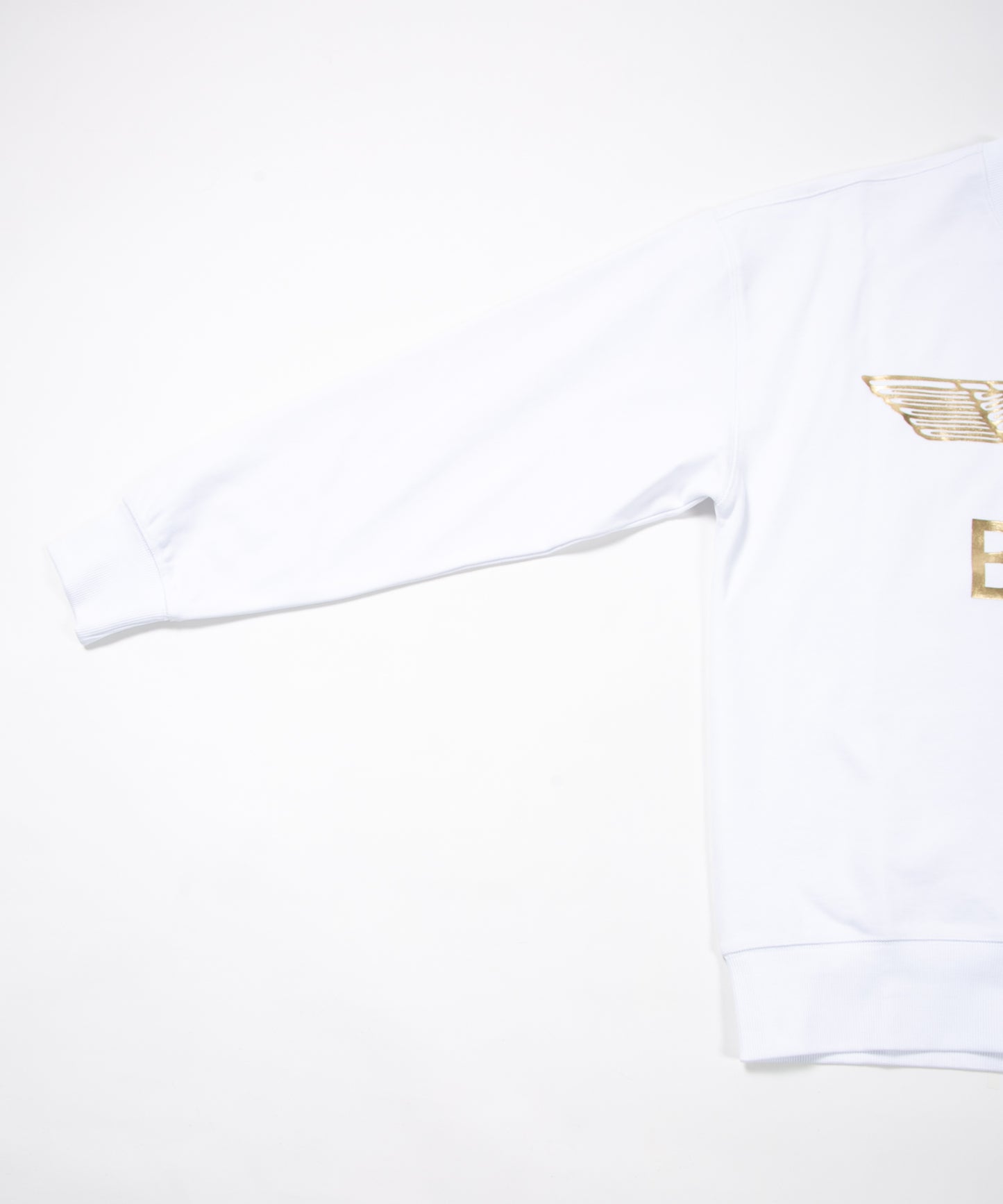 CLASSIC EAGLE BOY CREWNECK SWEAT WHITE/GOLD【AFJ-2000-SWW02】
