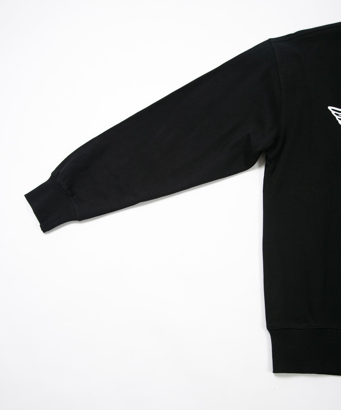 CLASSIC EAGLE BOY CREWNECK SWEAT BLACK/WHITE【AFJ-2000-SWB01 】