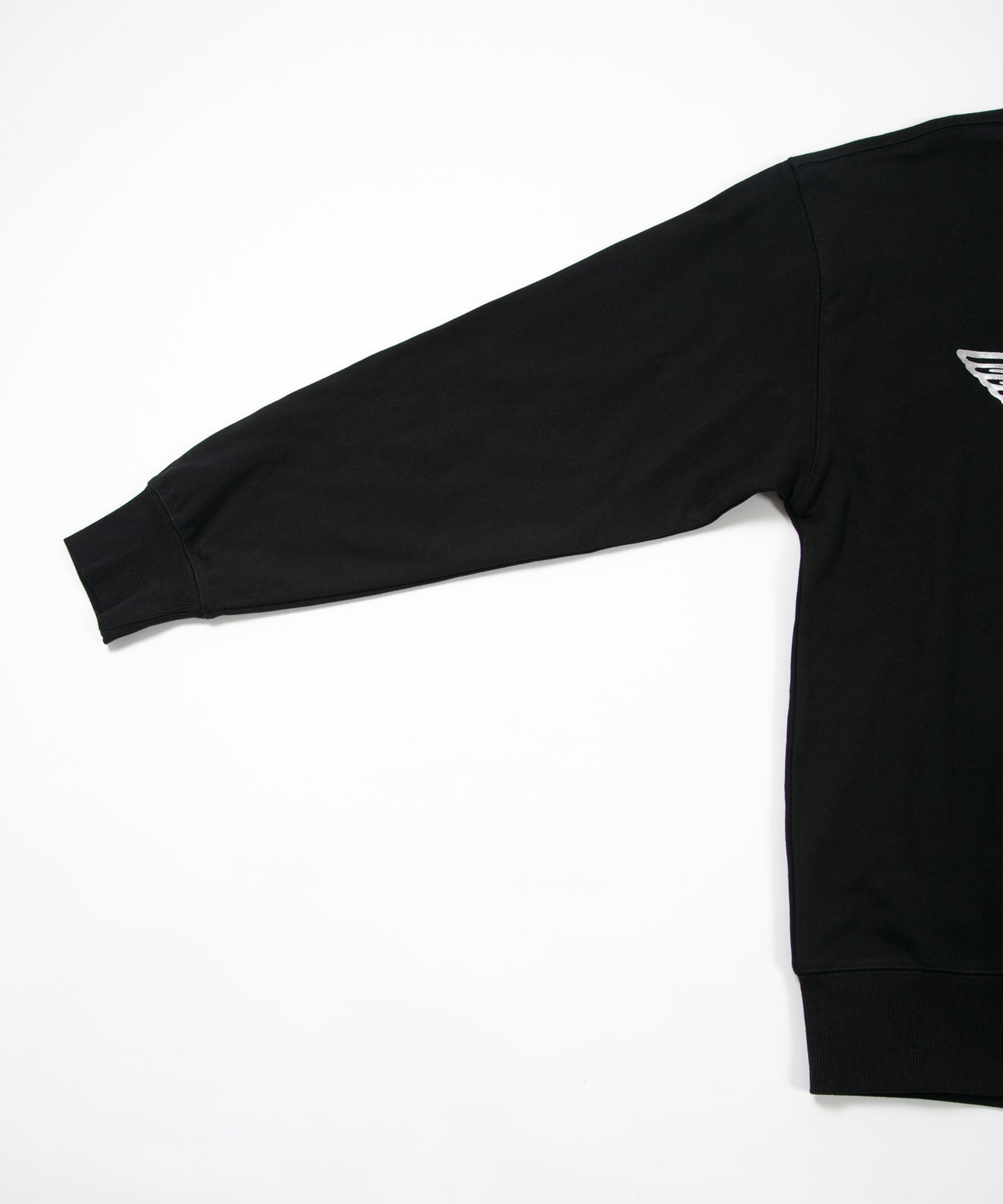CLASSIC EAGLE BOY CREWNECK SWEAT BLACK/SILVAR【AFJ-2000-SWB03】