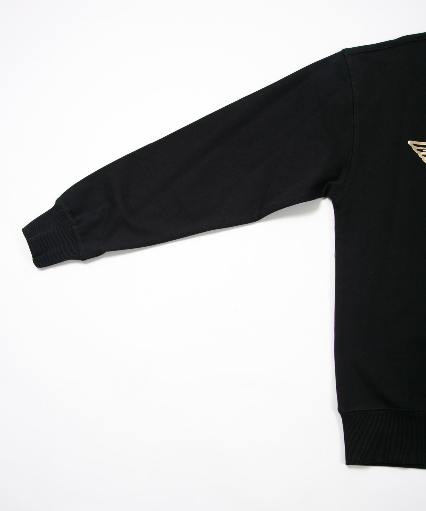 CLASSIC EAGLE BOY CREWNECK SWEAT BLACK/GOLD【AFJ-2000-SWB02】