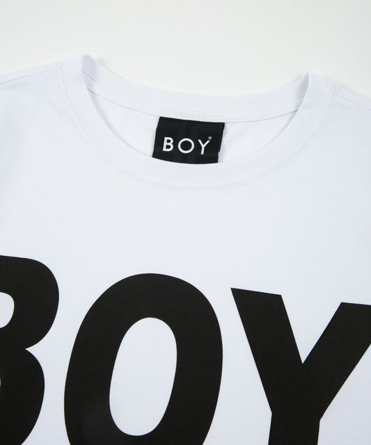 BOY LONDON LOGO TEE WHITE×BLACK【AFJ-T230201】
