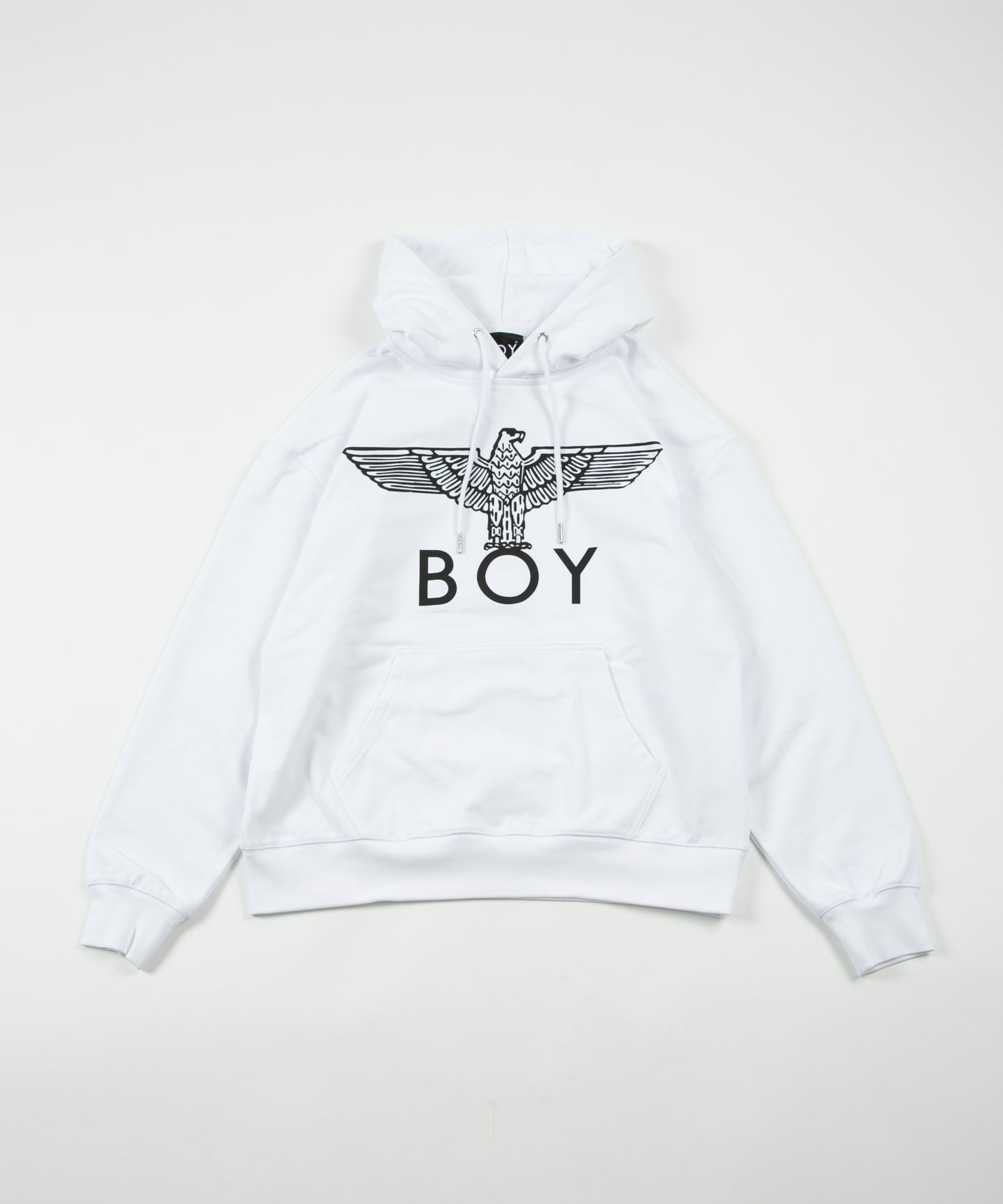 EAGLE BOY LOGO PARKA WHITE×BLACK【AFJ-2100-PKW01】