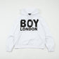 BOY LONDON LOGO PARKA WHITE×BLACK【AFJ-2102-PKW01】