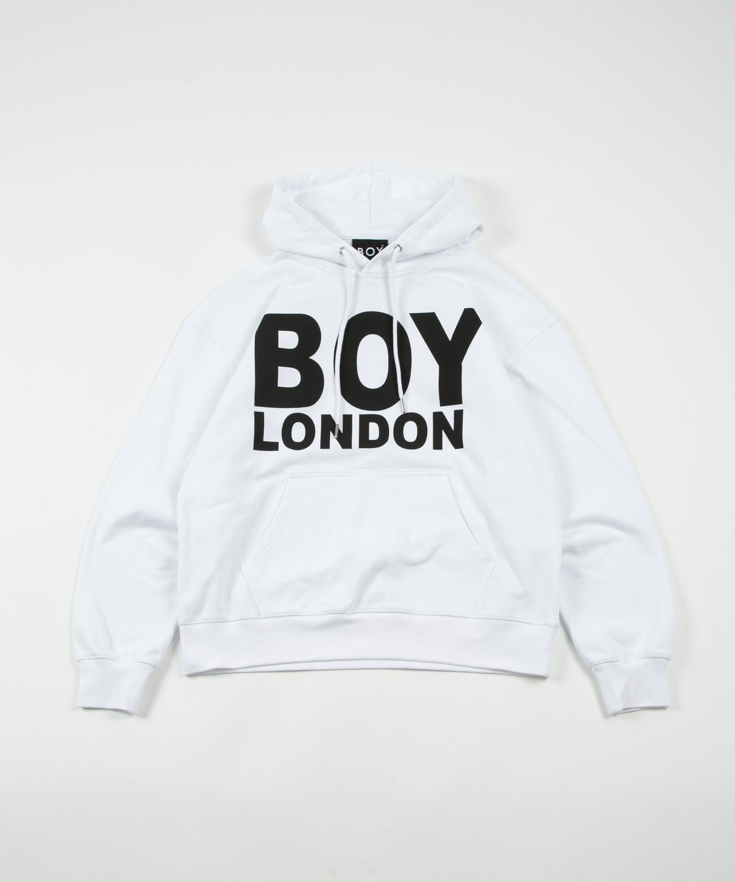 BOY LONDON LOGO PARKA WHITE×BLACK【AFJ-2102-PKW01】