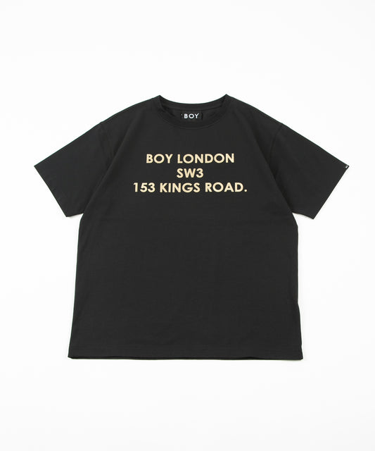 153 KING'S ROAD TEE BLACK【AFJ-T230402】