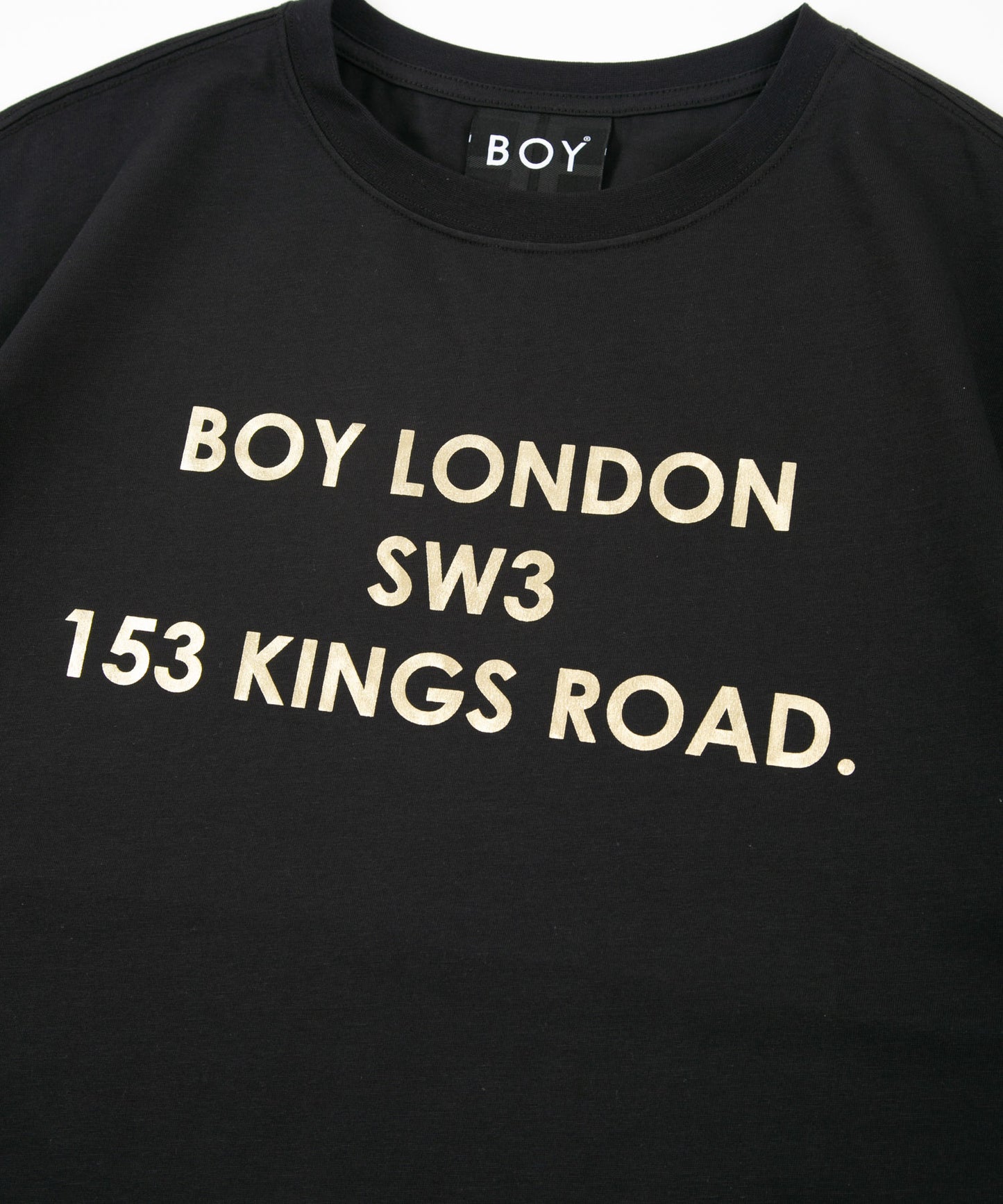 153 KING'S ROAD TEE BLACK【AFJ-T230402】