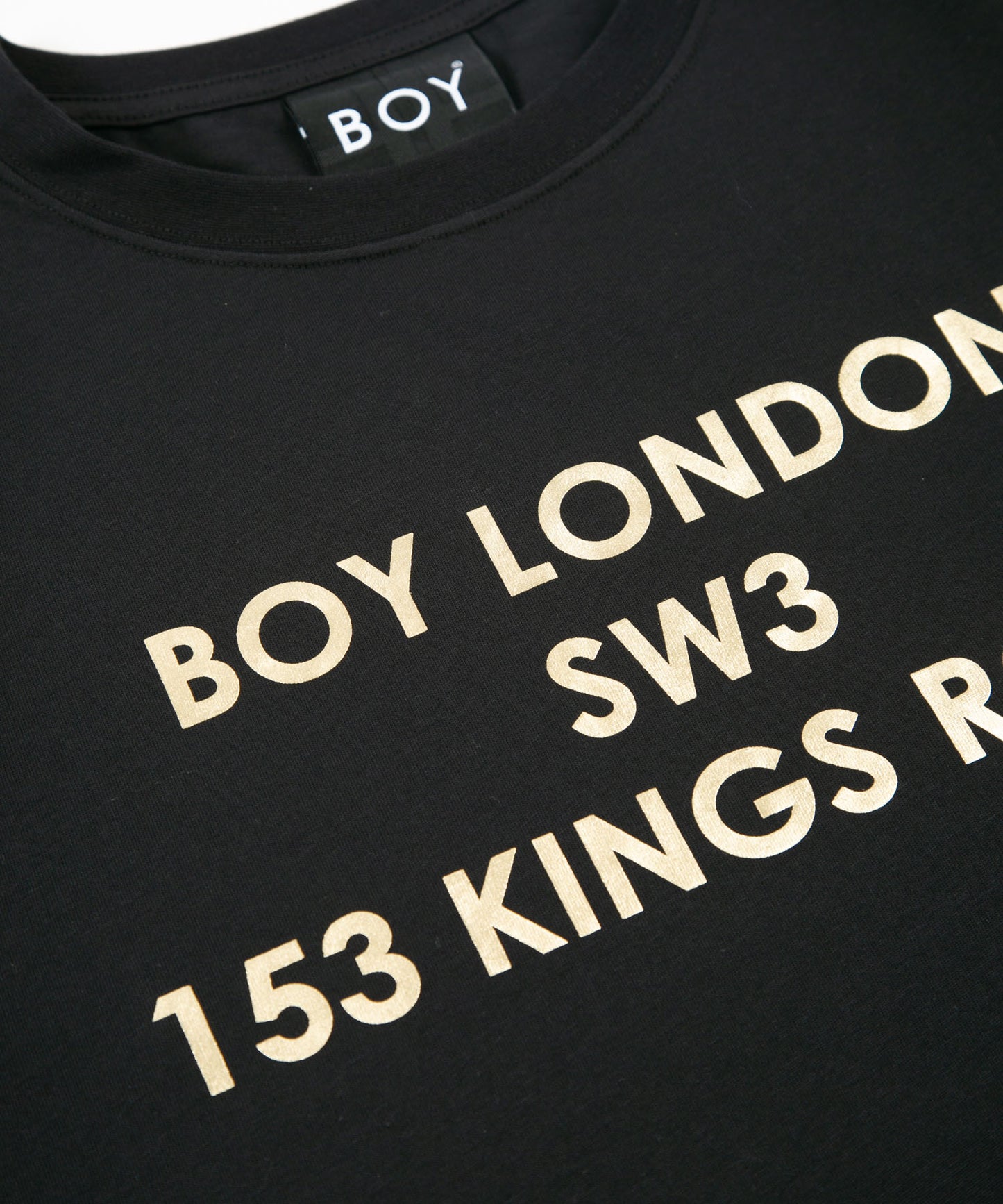153 KING'S ROAD TEE BLACK【AFJ-T230402】