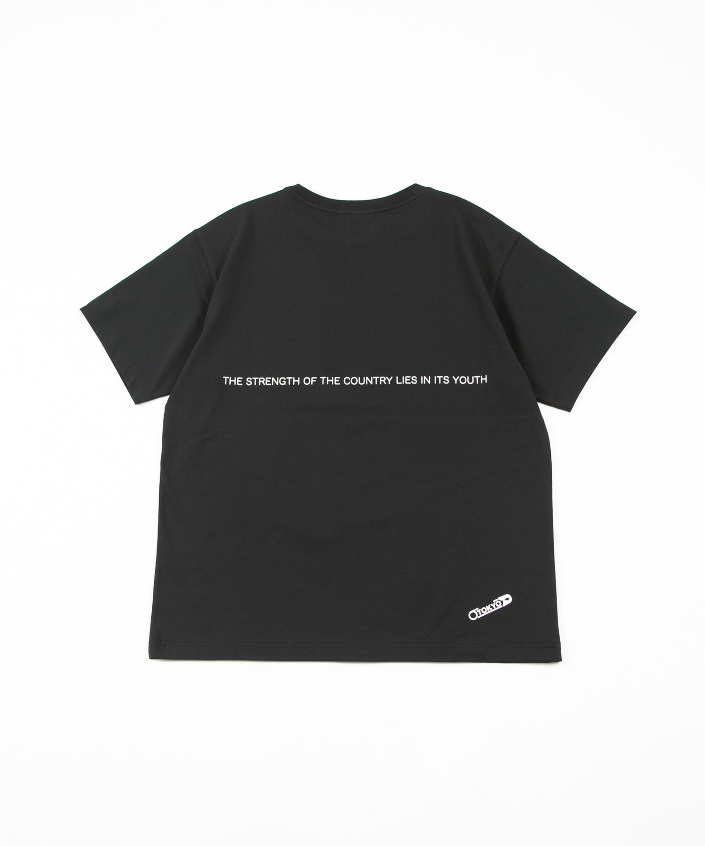 EAGLE BOY LOGO TEE BLACK×WHITE【AFJ-T230102】