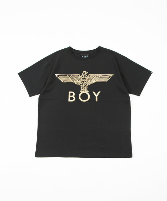 EAGLE BOY LOGO TEE BLACK×GOLD【AFJ-T230103】