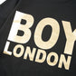 BOY LONDON LOGO SWEAT BLACK×GOLD【AFJ-2102-SWB02】