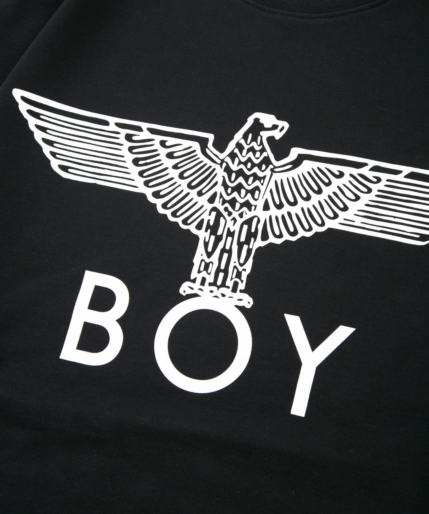 EAGLE BOY LOGO SWEAT BLACK×WHITE【AFJ-2100-SWB01】