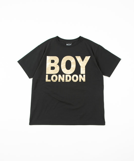 BOY LONDON LOGO TEE BLACK×GOLD【AFJ-T230203】