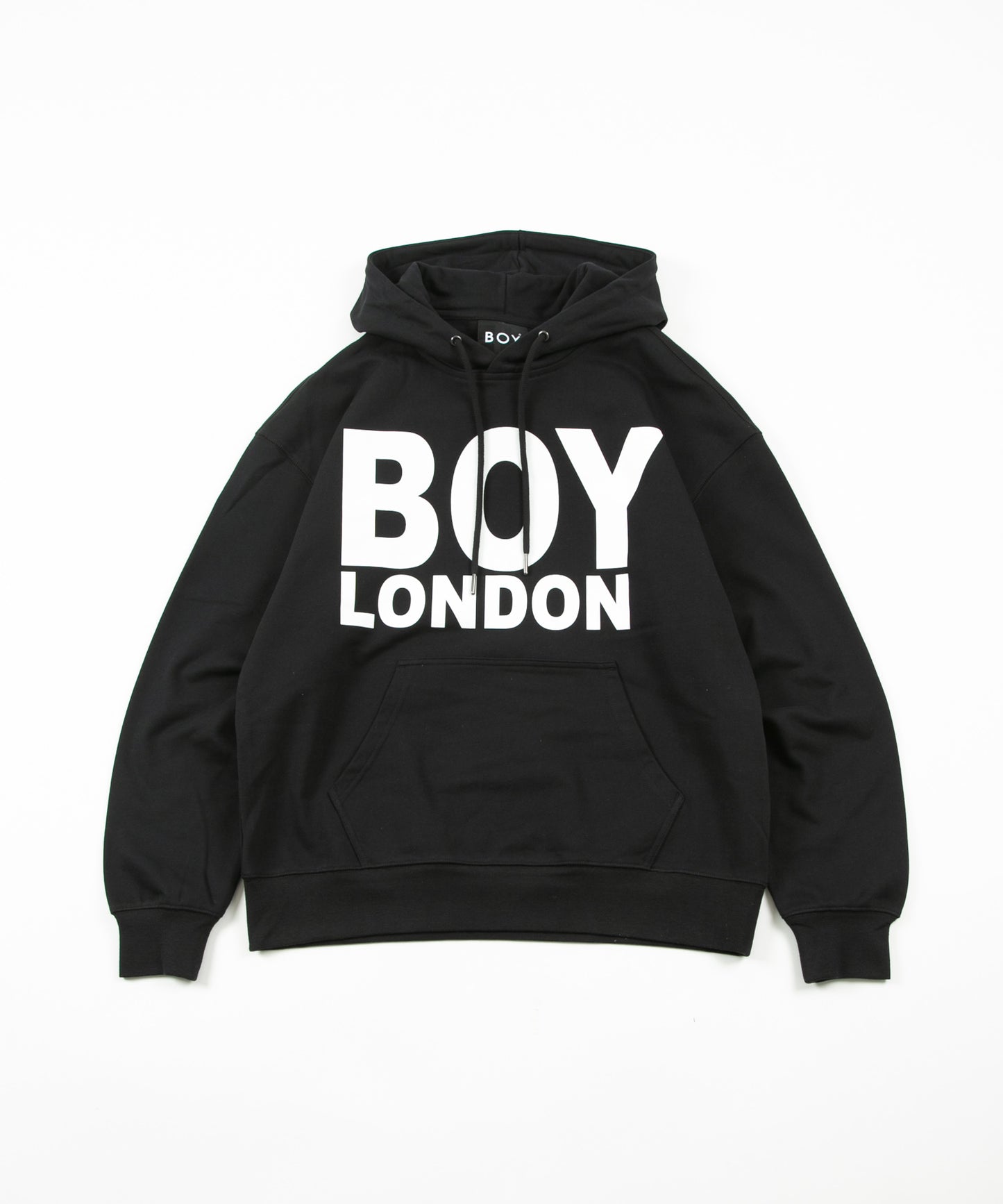 BOY LONDON LOGO PARKA BLACK×WHITE【AFJ-2102-PKB01】